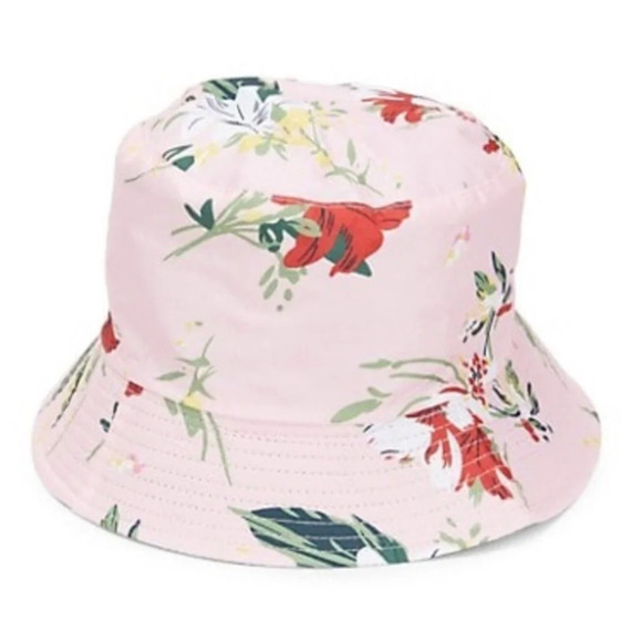 COPY - Anthropologie  Bindya Pink Floral Bucket Hat main image 7